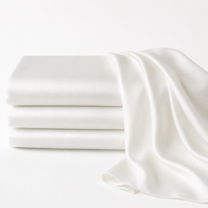 Pure Khaadi Silk white fabric