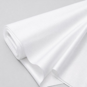 White Shamoos Silk PK fabric – representative product image